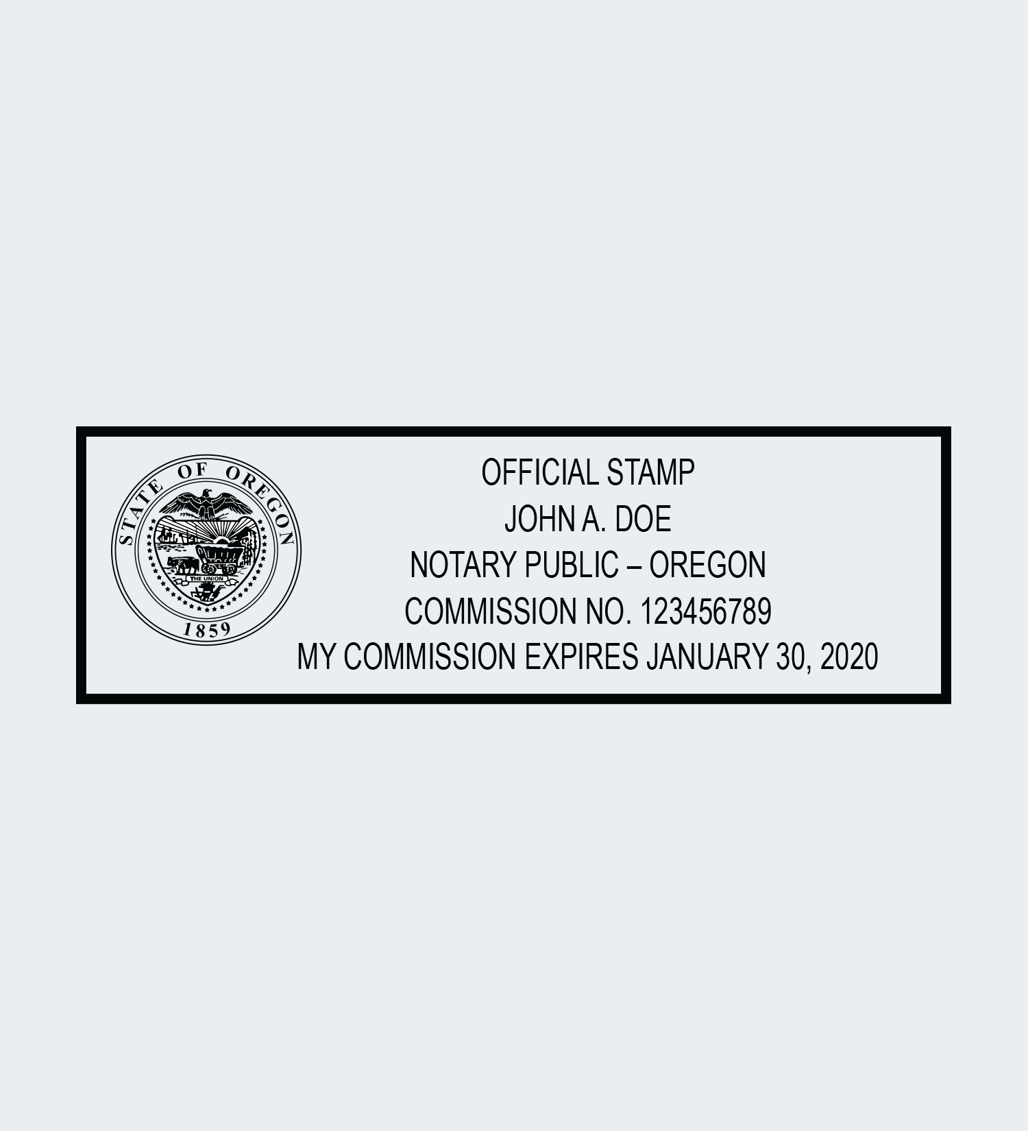 Oregon Notary Seals NNA